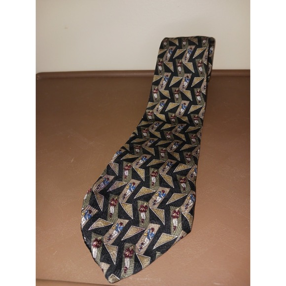 Vince Lombardi Mens Vintage 1998 Football Player Tie Quote Me Tie - Picture 1 of 5